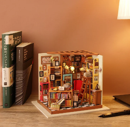 Diy miniature library sales